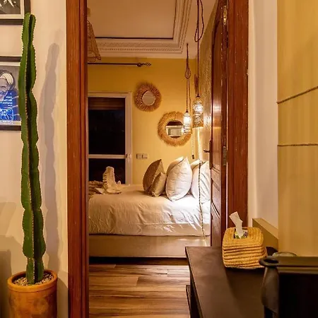 Bel Appartement Centre-Ville Avec Jacuzzi Privatif Marrakesh Exterior photo